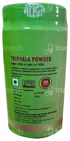 Meghdhoot Triphala Powder 200Gm Meghdhoot Triphala Powder 200Gm