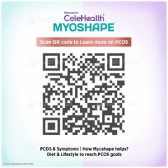 Celehealth Womens Myoshape Chocolate Flavour No Added Sugar Powder 400gm