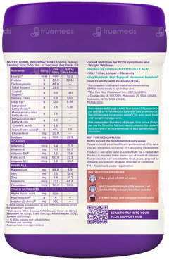 Celehealth Womens Myoshape Chocolate Flavour No Added Sugar Powder 400gm