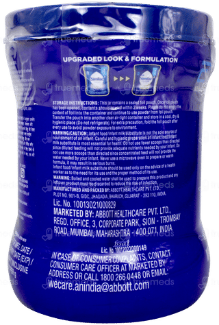 Similac Classic New Stage 1 Up To 6 Months Infant Formula Powder Jar 200Gm