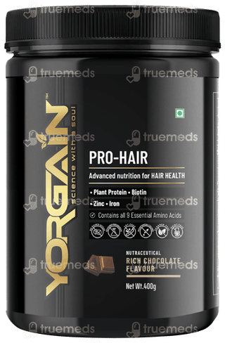 Yorgain Pro Hair Rich Chocolate Flavour Powder 400gm