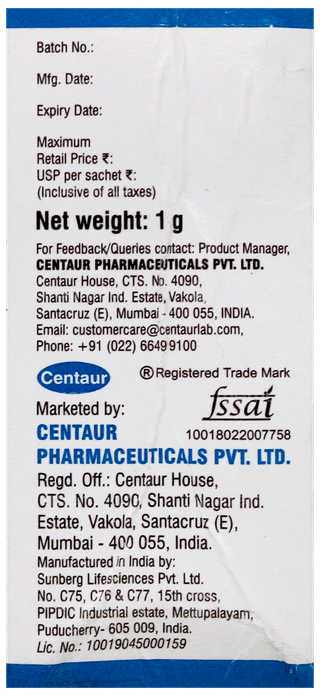 Respistrong Adult Sachet 1Gm