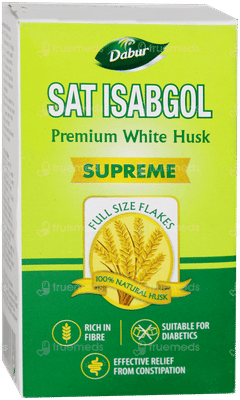 Dabur Sat Isabgol Premium White Husk Supreme 45gm