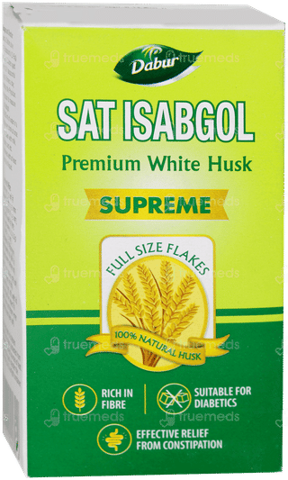 Dabur Sat Isabgol Premium White Husk Supreme 45gm