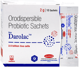 Darolac New 2Gm Pack Of 10 Sachets