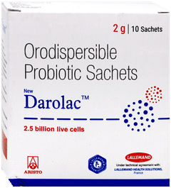Darolac New 2Gm Pack Of 10 Sachets