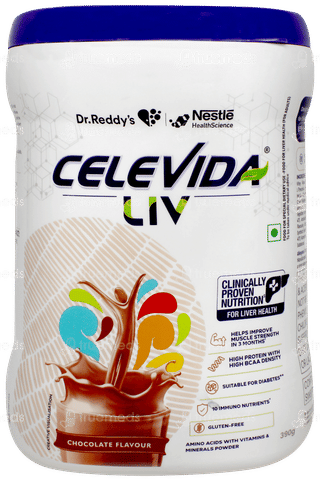Celevida Liv Chocolate Flavour Powder Jar 390gm