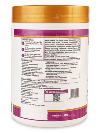 Pentasure Hp New Pack Chocolate Flavour Sucrose Free Powder 400Gm