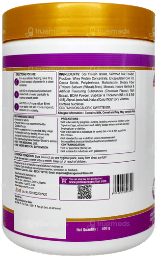 Pentasure Hp New Pack Chocolate Flavour Sucrose Free Powder 400Gm
