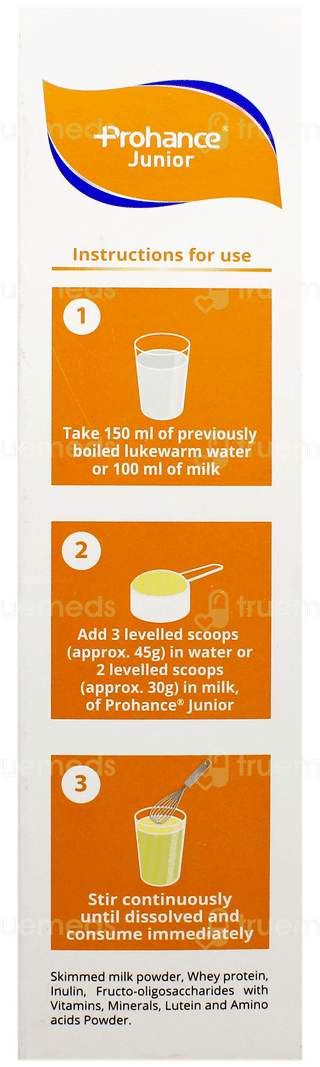 Prohance Junior Vanilla Flavour Refill Powder 400gm