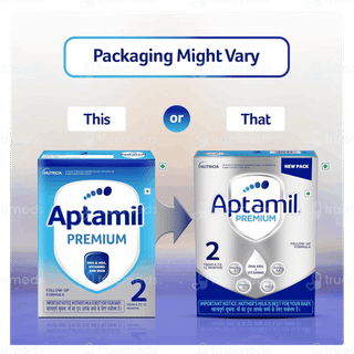 Aptamil Premium 2 From 6 To 12 Months Follow Up Formula Refill Powder 400Gm