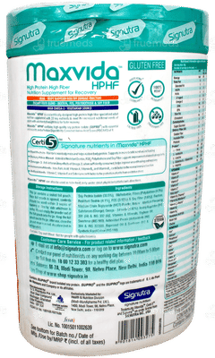 Maxvida Hphf Orange Flavour Zero Sucrose Powder Jar 400Gm