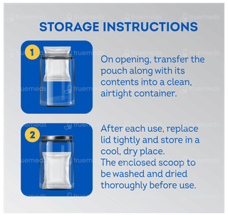 Health Ok Pro Vanilla Flavour Zero Added Sucrose Refill Powder 200gm