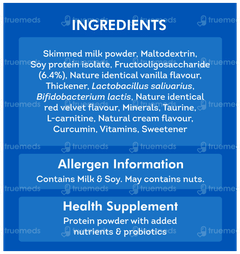 Health Ok Pro Vanilla Flavour Zero Added Sucrose Refill Powder 400gm