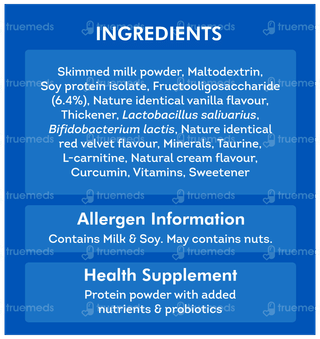 Health Ok Pro Vanilla Flavour Zero Added Sucrose Refill Powder 400gm