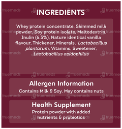 Health Ok Hp Vanilla Flavour Zero Added Sucrose Refill Powder 400gm