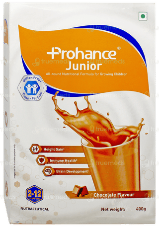 Prohance Junior Chocolate Flavour Powder Refill 400Gm