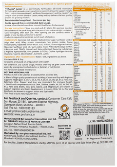 Prohance Junior Chocolate Flavour Powder Refill 400Gm