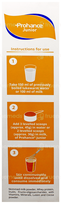 Prohance Junior Chocolate Flavour Powder Refill 400Gm