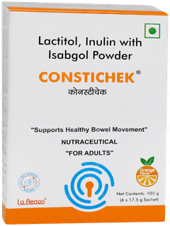 Constichek Orange Flavor No Added Sugar Sachet 17.5Gm
