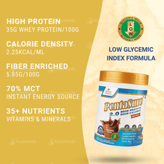 Pentasure 2.0 High Protein Chocolate Flavour Sucrose Free Powder Jar 400Gm