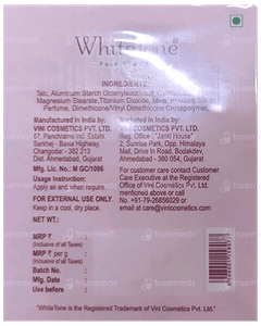 White Tone Face Powder 35Gm