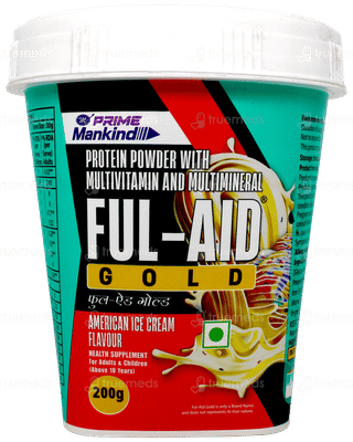Ful Aid Gold American Ice Cream Flavour Jar 200gm