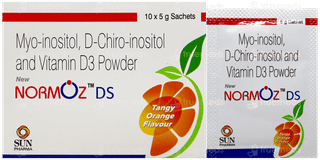 Normoz Ds New Tangy Orange Flavour Sachet 5gm