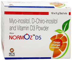 Normoz Ds New Tangy Orange Flavour Sachet 5gm