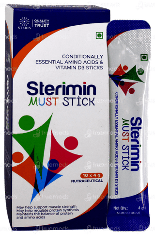 Sterimin Must Stick 4gm Pack Of 10