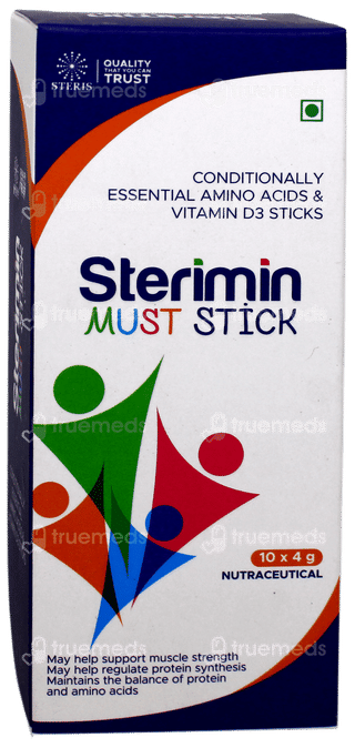 Sterimin Must Stick 4gm Pack Of 10