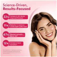 Dr Morepen Skin Collagen Strawberry Watermelon Powder 250gm