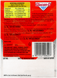 Glucon D New Tangy Orange Flavour 200Gm