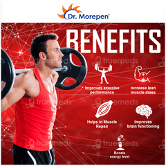 Dr Morepen Micronised Creatine Unflavoured Powder 250gm