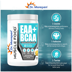 Dr Morepen Muscle Food Eaa+ Bcaa Pineapple Punch Powder 450gm