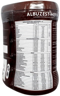 Albuzest Hepa Vanilla Flavour No Added Sugar Powder 400Gm