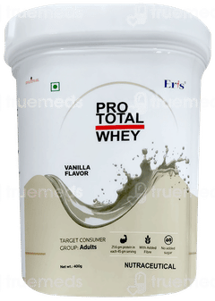 Prototal Whey Vanilla Flavour No Added Sugar Powder 400Gm