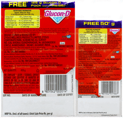 Glucon D Tangy Orange Flavour 450Gm With 125Gm Free