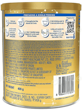 Similac Plus 2 From 6 To 12 Months Follow Up Formula With Added Fos And Lutein Powder Jar 400gm
