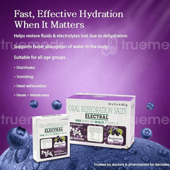 Electral Blackcurrant Blast Sachet 21.80Gm Electral Blackcurrant Blast Sachet 21.80Gm