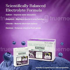 Electral Blackcurrant Blast Sachet 21.80Gm Electral Blackcurrant Blast Sachet 21.80Gm