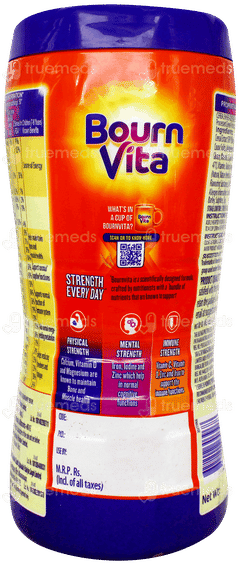 Bournvita For 7 To 9 Years Powder Jar 1Kg With Still Cotainer Free