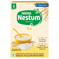 Nestle Nestum No Preservatives Rice From 6 To 24 Months Baby Cereal 325Gm