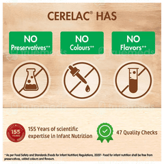 Nestle Cerelac No Refined Sugar No Preservatives Rice Vegetables From 8 To 24 Months Baby Cereal 300Gm