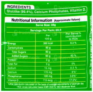 Dabur Glucose D Instant Energy 1Kg With Glucoplus C Orange 225Gm Free