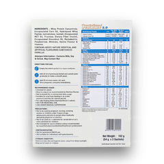 Pentasure 2.0 High Protein Sucrose Free Vanilla Flavour Powder Travel Pack 54Gm Pack Of 3 Sachets