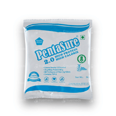 Pentasure 2.0 High Protein Sucrose Free Vanilla Flavour Powder Travel Pack 54Gm Pack Of 3 Sachets