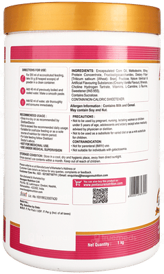 Pentasure Renal Creamy Vanilla Flavour Sucrose Free Powder Jar 1kg