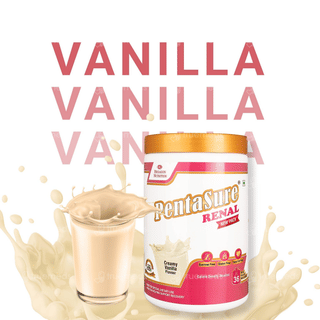 Pentasure Renal Creamy Vanilla Flavour Sucrose Free Powder Jar 1Kg