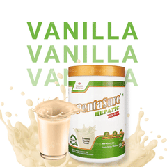 Pentasure Hepatic Creamy Vanilla Flavour Sucrose Free Powder Jar 1Kg